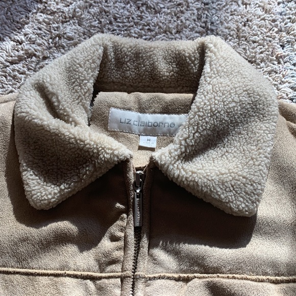 Liz Claiborne Sherpa jacket - Picture 6 of 10
